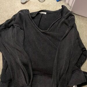 We the free waffle long sleeve